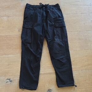 H&M Black Cargo Pants for Men Size M